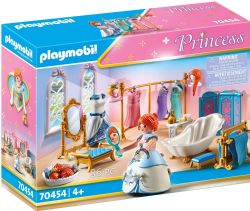 PLAYMOBIL PRINCESS - SALLE DE BAIN ROYALE AVEC DRESSING #70454